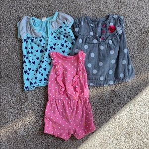 Carters Tucker and Tate 3 month and 6 month